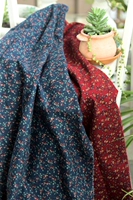 Peach> quần áo handmade tự làm vải cotton dày bằng da lộn thân thiện với da mùa thu và vải mùa đông vải borip