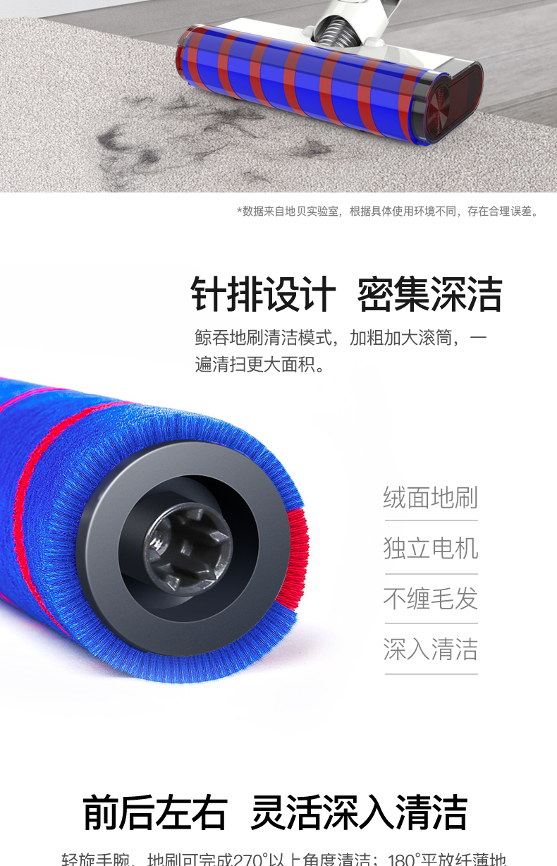 [Tự vận hành] Máy hút bụi gia đình không dây Dibea / Dibei nhỏ mạnh mẽ ngoài V008Pro, ứng dụng điện áp - Máy hút bụi 