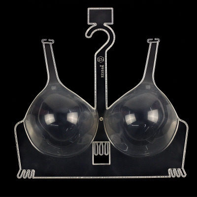 3 bra hook underwear display rack bra shop model clothes hanger bra rack clothes display rack exhibition plastic ໂປ່ງໃສ