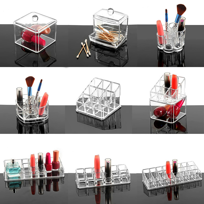 Color Makeup Eyebrow Chalk Tool Transparent Cotton Stick Box Fans Your Type desktop Lipstick Eurostyle First Accessories Box Containing Makeup