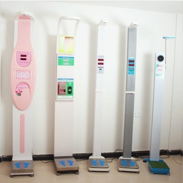 Medical ultrasound height body weighing medical examination special scale fully automatic measurement can be connected with computer