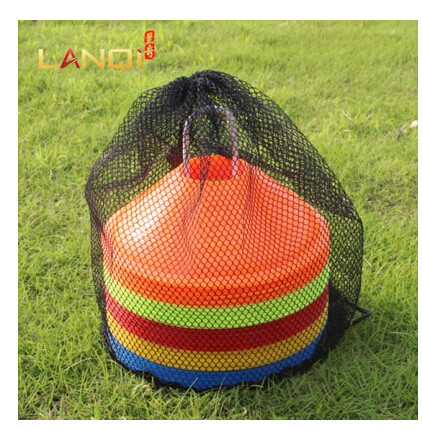 Lanch Mark Disc Special Hand Mesh Bag Mesh Bag Logo Disc Storage Cashier Bag Square Portable Strap