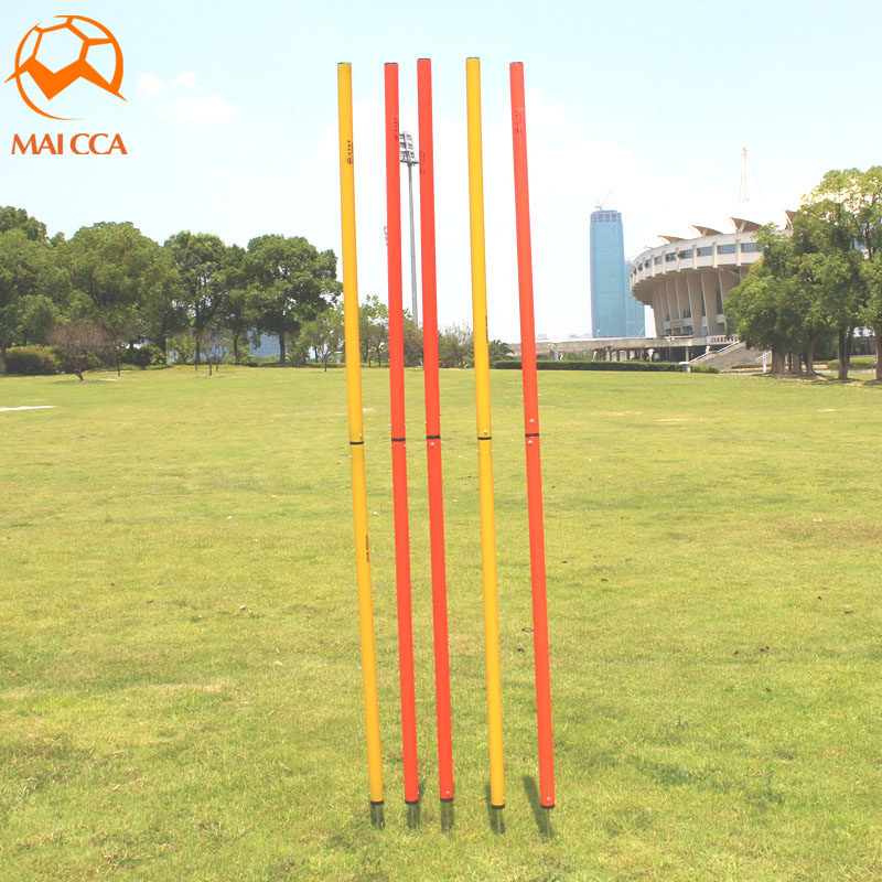 Foldable Basketball Training Equipment Football Training Equipment Sign Rod around the bar 2 knots of the logo In-line