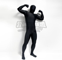 Black matt all-inclusive tights full body wrap smooth and elastic zentai 52 League of Legends custom-made