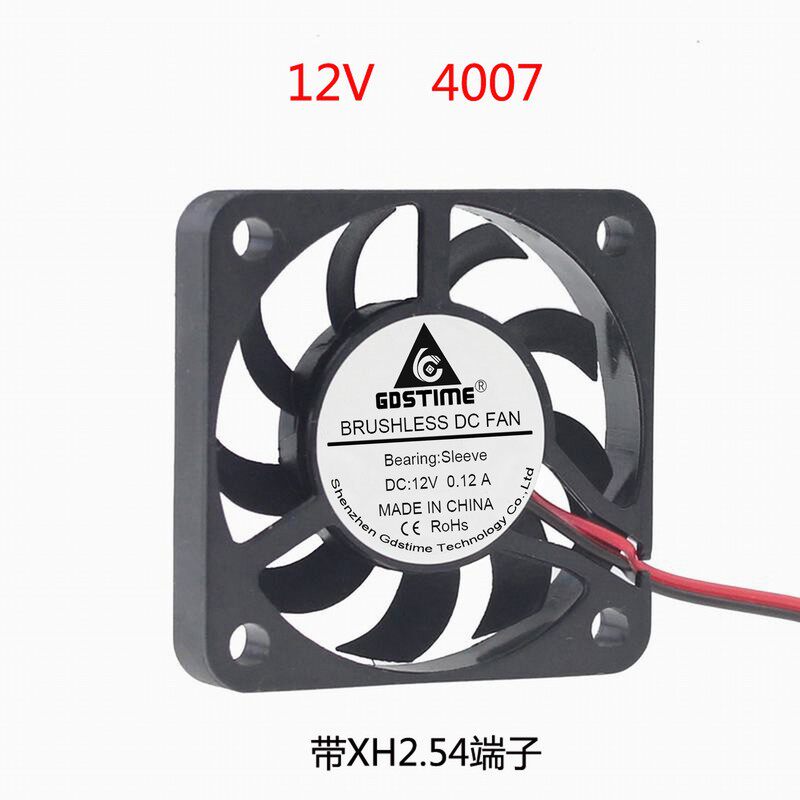New Time Tech GDT4007S12B 4CM 4cm 40 mm ultra thin cooling small fan