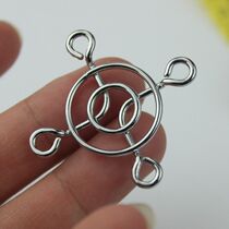 3CM mini small cooling fan anti-jamming hand safety protection protection metal mesh cover