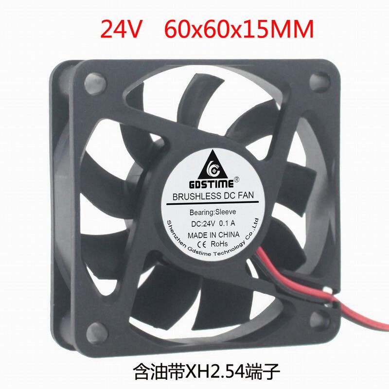 DC DC 24V 6CM 60MM 6 cm 6 cm 60x60x15 6015 brushless cooling fan