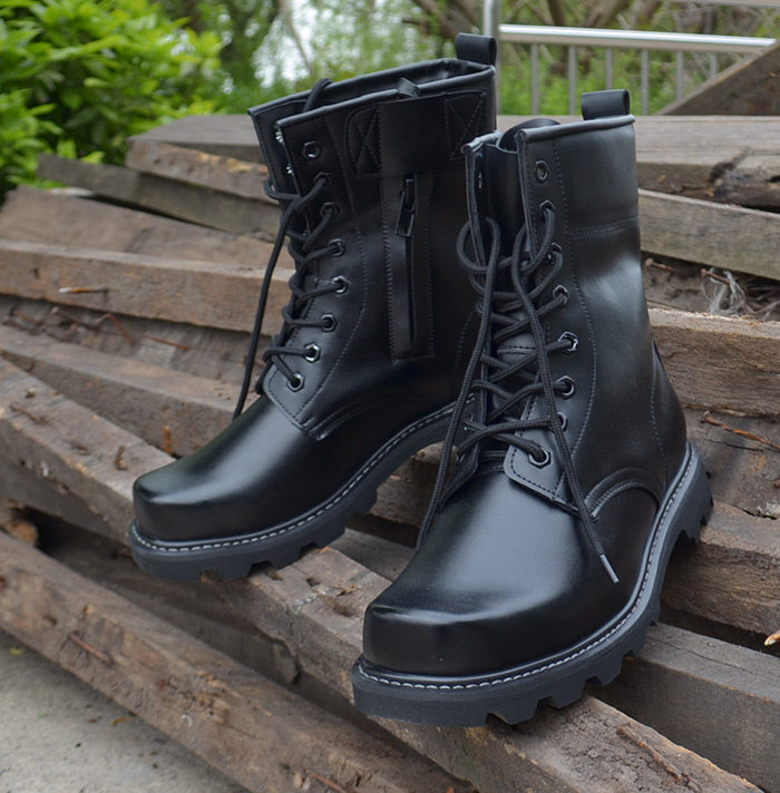 Bottes militaires en cuir - porter - Ref 1402020 Image 19