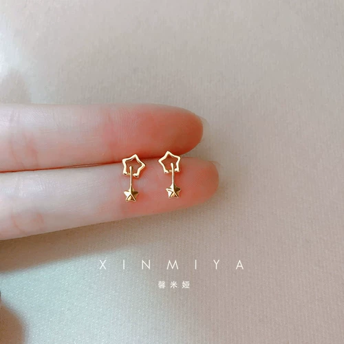 Серьги, клипсы, серебро 925 пробы, 2024 года, без проколов ушей