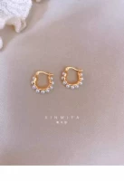 Серьги из жемчуга, 9 шт