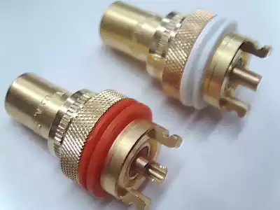 Imported from the United States CMC 805-2 5-CU-G pure copper gold-plated terminal block for RCA audio