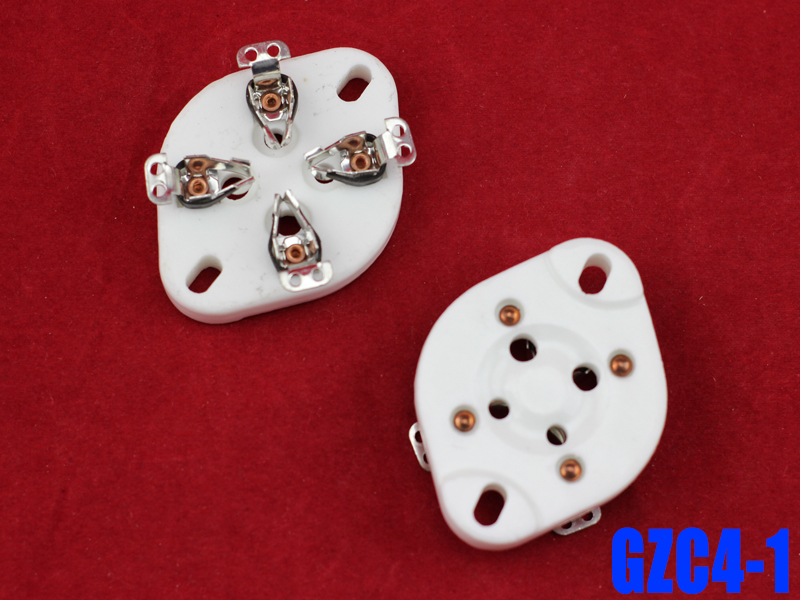 Flat 4-foot GZC4-1 vacuum tube holder with 300B 2A3 811