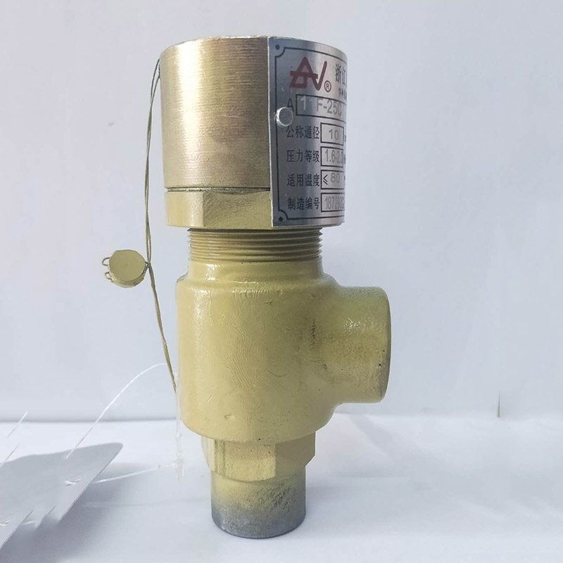 Safety valve A11F-25C Litt internal thread spring slightly open closed spring pressure relief valve ammonia gas