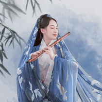 Wang Jianhong Palace Sound Flute Professional Playing Learning Beginner Dizi Heng Flute Beginner Ancient Style Picking Copper Whole