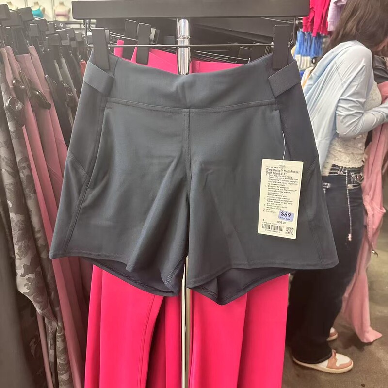 Lulu 4-Waistband 66cm Stretchable to 76cm Women's Multi-Pocket Golf Shorts Lw7Dhps Lulu 4-Waistband 66cm Stretchable to 76cm Women's Multi-Pocket Golf Shorts Lw7Dhps