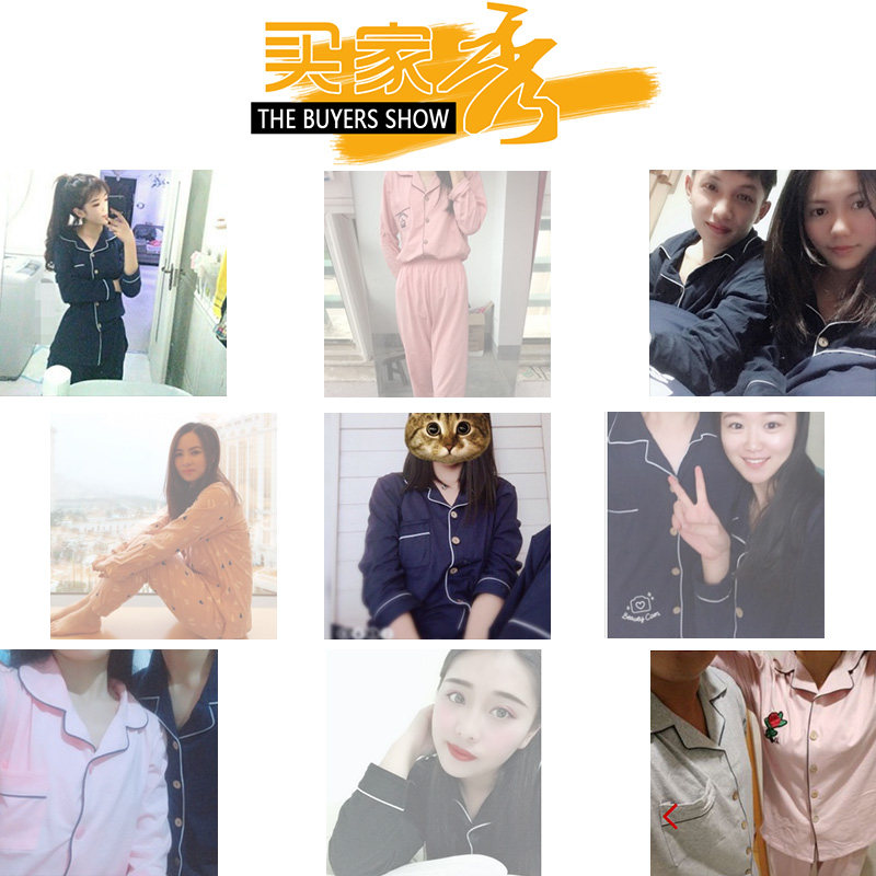 Pyjama mixte en Coton à manches longues - Ref 2988474 Image 3