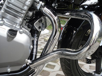 Motorcycle bumper GW250F version Standard version Travel version S version front bumper anti-drop bar thick tube bumper