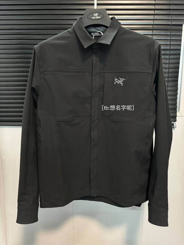 Arcteryx Men's Cronin Series Lapel Shirt Cotton Jacket Workwear Casual Windproof