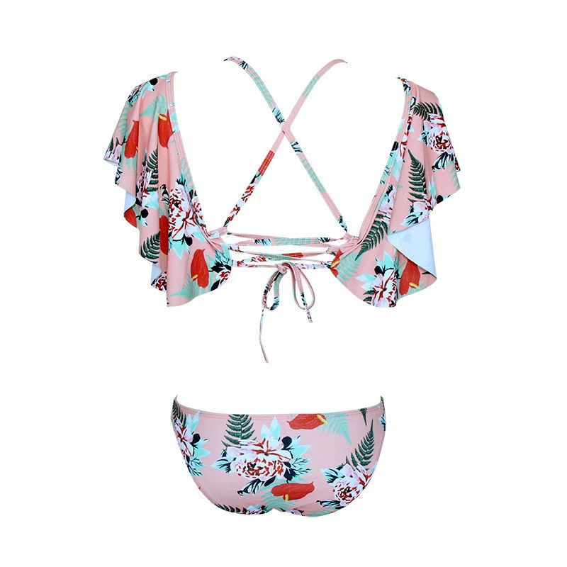 Ebay AliExpress mô hình vụ nổ bikini 2019 phụ nữ gợi cảm bikini bikini chia áo tắm áo tắm đẹp 2020