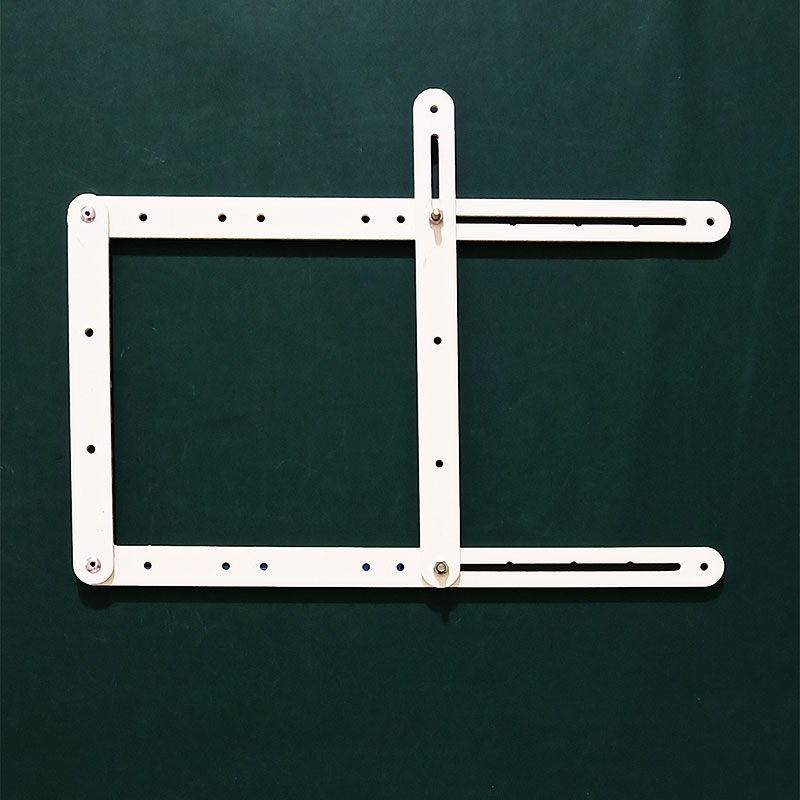 Teaching aid square variable length square parallelogram triangular stable primary school polygonal active angle splicing strip