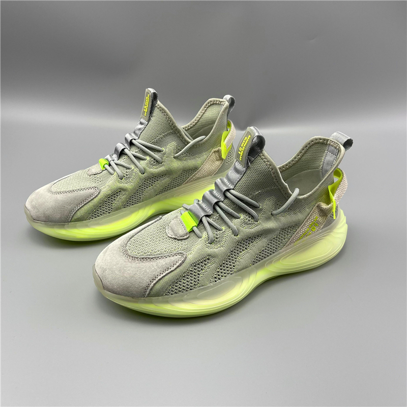 Foreign Trade Export Alpha Men's Shoes Breathable Anti-Odor Mesh Casual Sports Shoes Men's Running Shoes Running Shoes Men's Clearance Stock