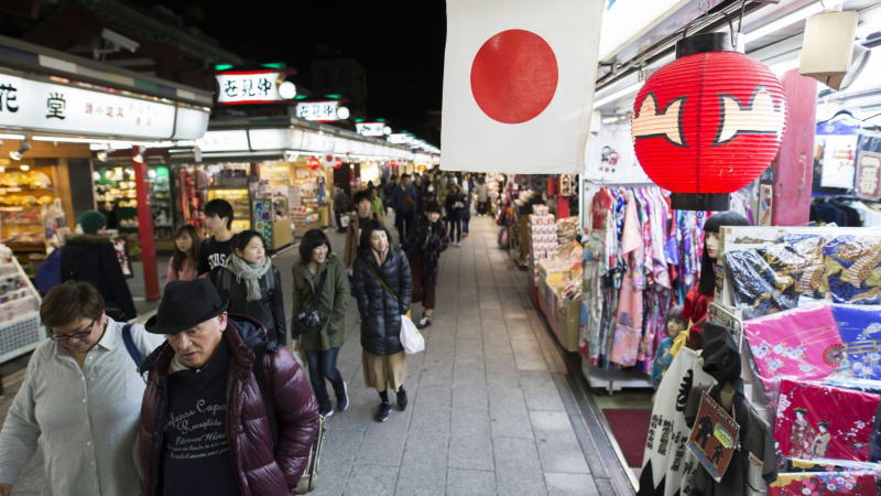 日本零售销售数据反弹，显示经济逐渐复苏