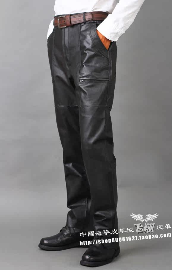 Pantalon cuir homme pantalons fuselés - Ref 1493082 Image 13