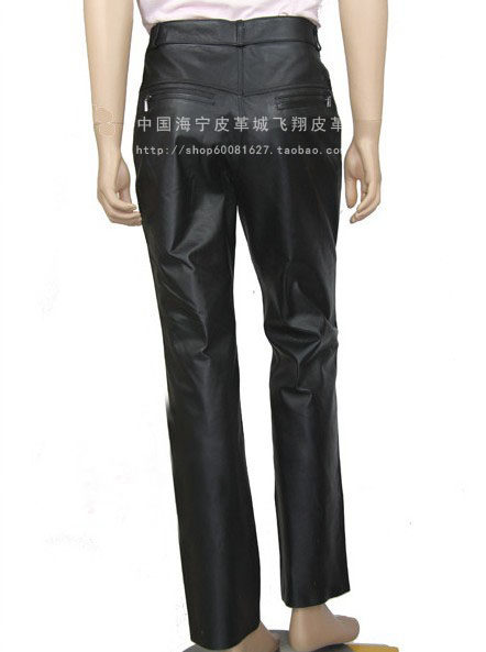 Pantalon cuir homme droit - Ref 1492350 Image 18