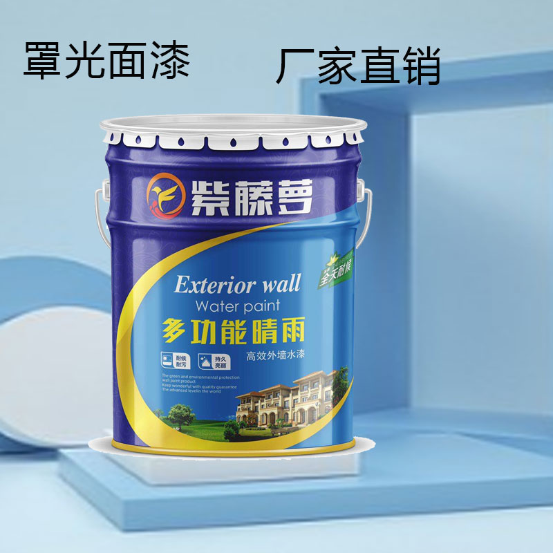 Cover glossy oil varnish protection Real stone paint Cover glossy oil Water-based waterproof sunscreen Self-cleaning high light protection art paint