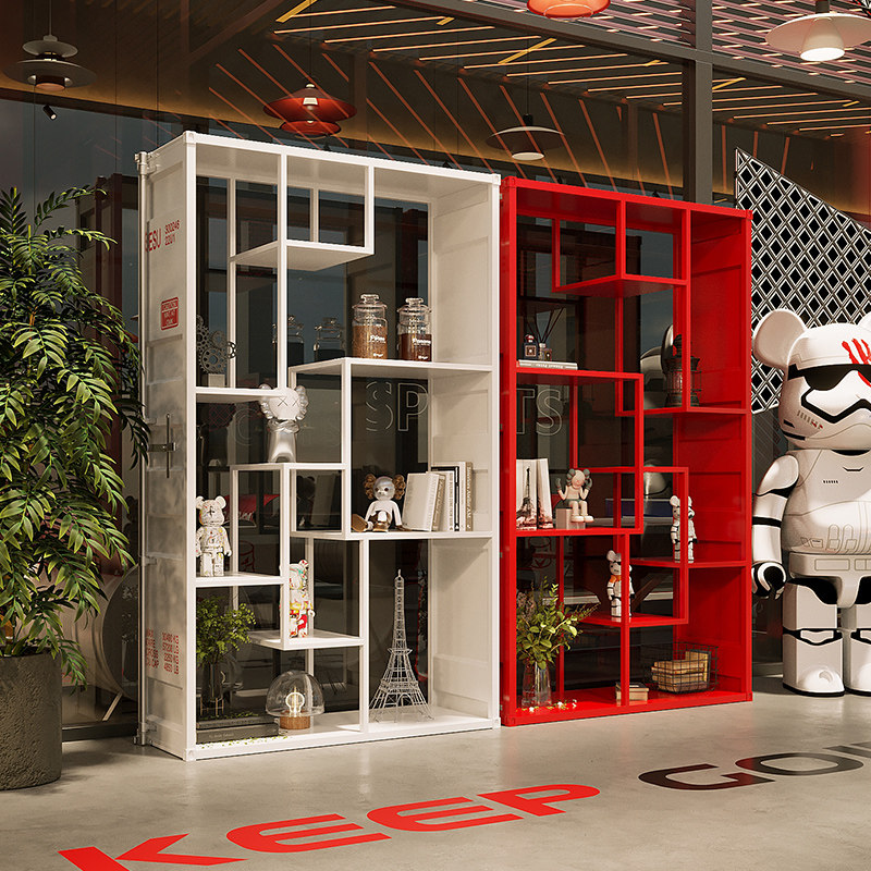 Lego hand-made model display rack toy decoration home collection cabinet office partition display rack building block showcase