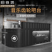 Milk tea shop bar cashier counter creative bar counter commercial shop shop net red coffee bar front desk