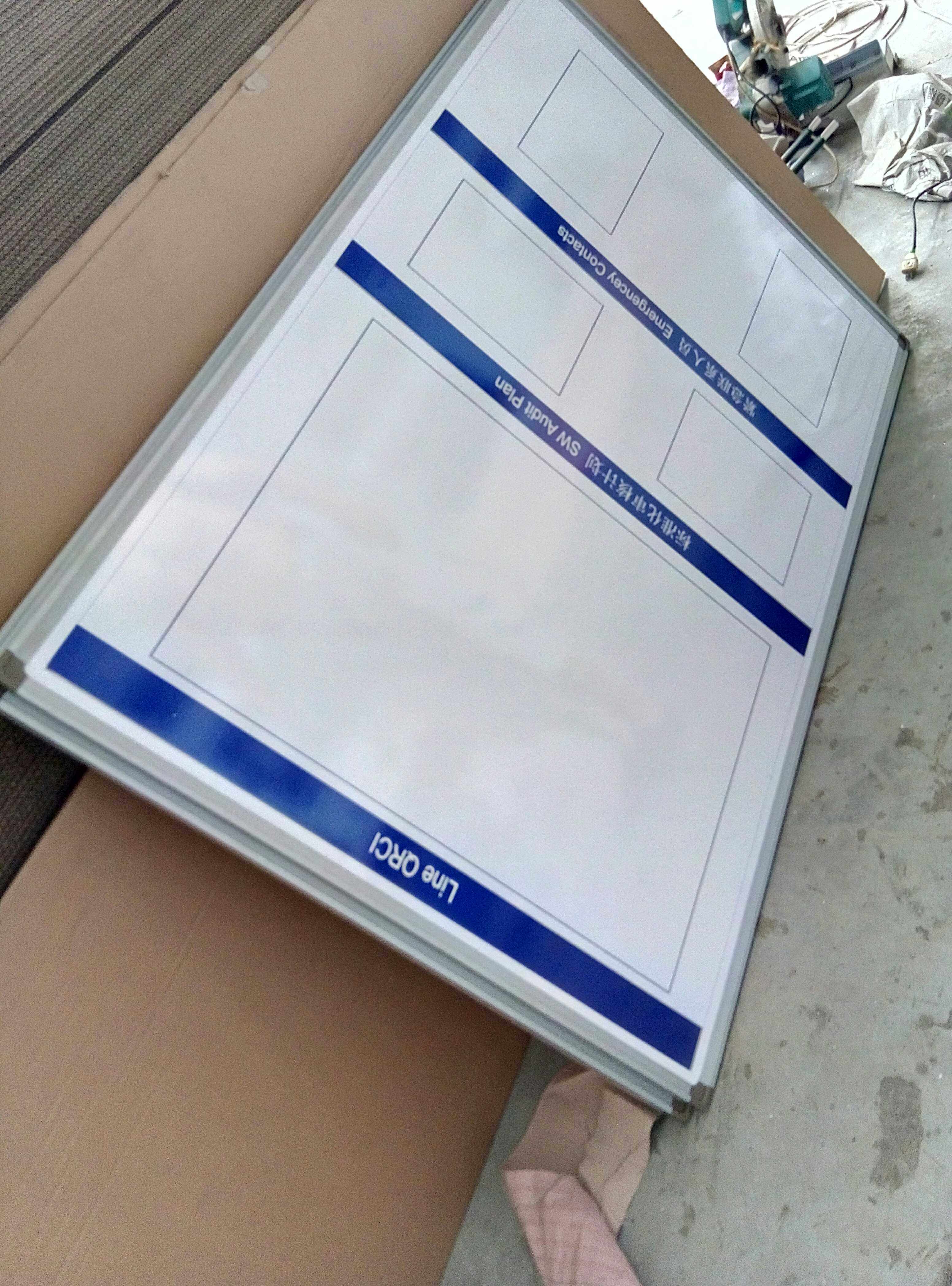 Special Special Chalkboard Green Board Whiteboard Push-and-pull Bracket Board Printed Word Board Table to be Jiufu Written Board B