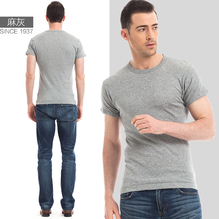 2 mảnh áo ba lỗ ngắn tay cotton nam cổ chữ V ngắn tay áo cotton có gân áo thun cổ tròn cơ sở đồ lót nam thể thao áo thun pierre cardin
