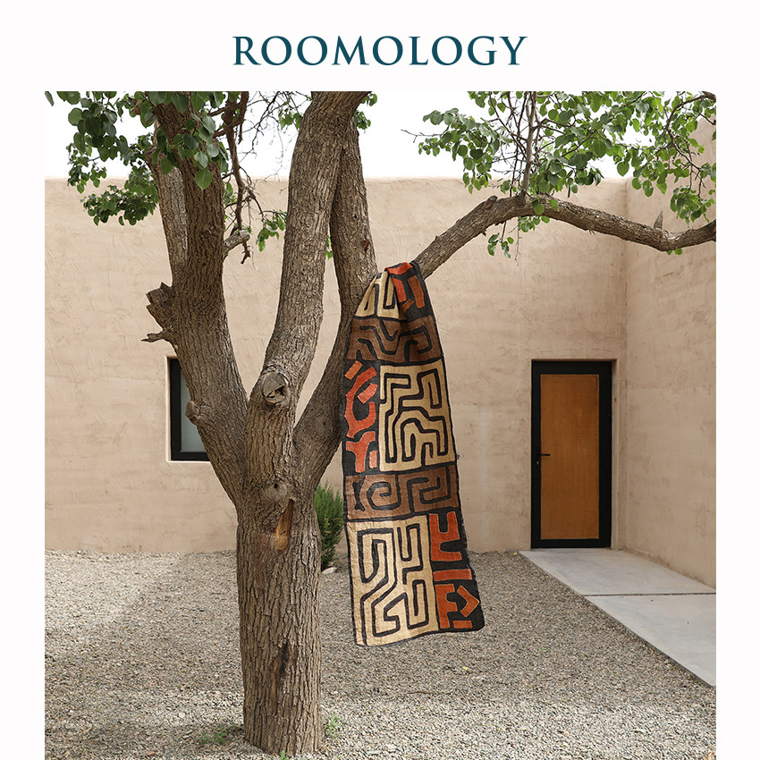 Roomology Africa Imports Congolese artisanal weaving KubaCloth kubab hanging paintings Decorative Retro Living Room