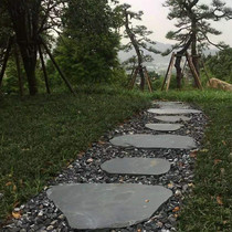 Natural bluestone step garden Ting step courtyard floor tile garden lawn pad foot outdoor non-slip paving stepping stone