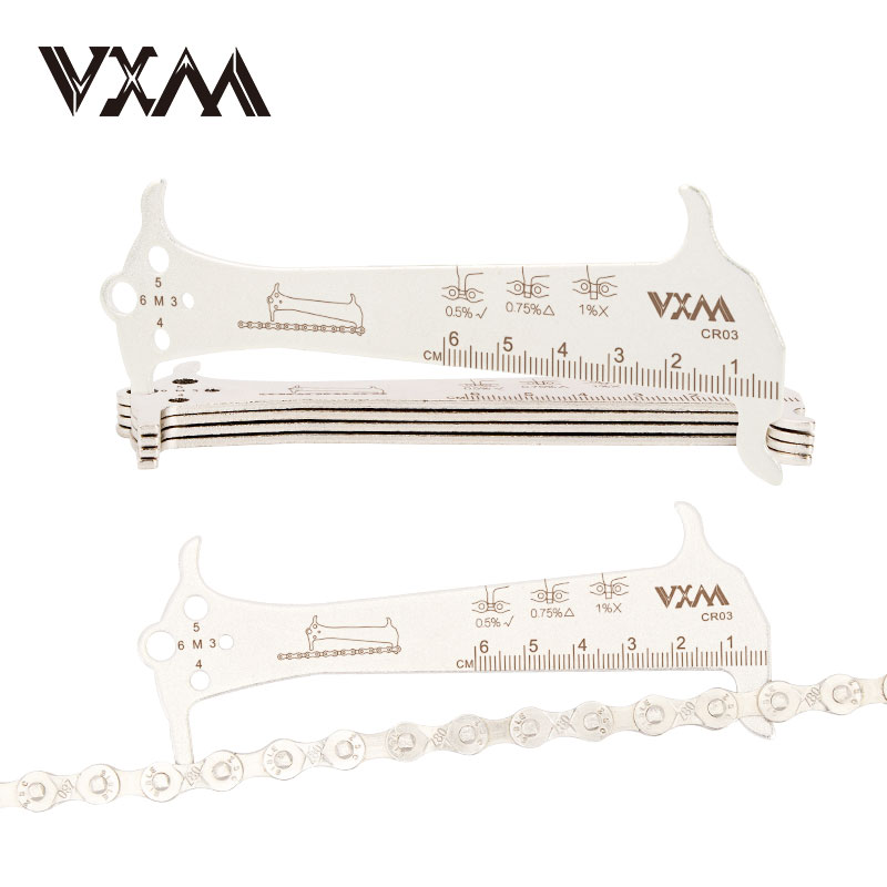 Mountain Bicycle Chain Wear Testing Tool Testing Card Size Chain Link Multi-functional Car Repair Tool