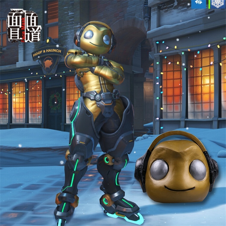 Lucio mask hip-hop baby cosmic baby mask headgear game around Halloween funny funny props Cos