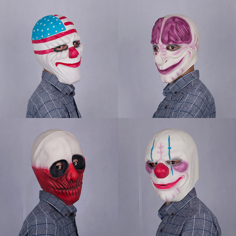 Game payday Payday2 mask payday 2 series theme masks Halloween cos payday mask