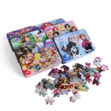 木玩世家儿童60铁盒拼图3-6-8周岁幼儿园木质迪士尼益智玩具200片