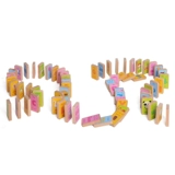 木玩世家 Домино, цифровая игрушка для школьников, конструктор для мальчиков, китайские иероглифы