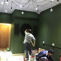 Dark green antique retro wall cloth seamless wall cloth household wall cloth simple gray light blue plain solid beige powder