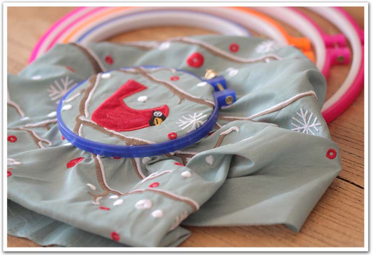 12 cm kệ công cụ khung nhẫn cụ thêu vận chuyển khâu thêu căng thêu thêu khâu thêu hỗ trợ trẻ em - Công cụ & phụ kiện Cross-stitch tranh thêu phong cảnh