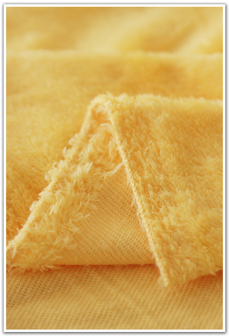 Một mét vận chuyển Pha lê flannel rắn màu dài vải nhung thủ công DIY chăn búp bê đệm vải mềm da mềm mại các loại vải cotton