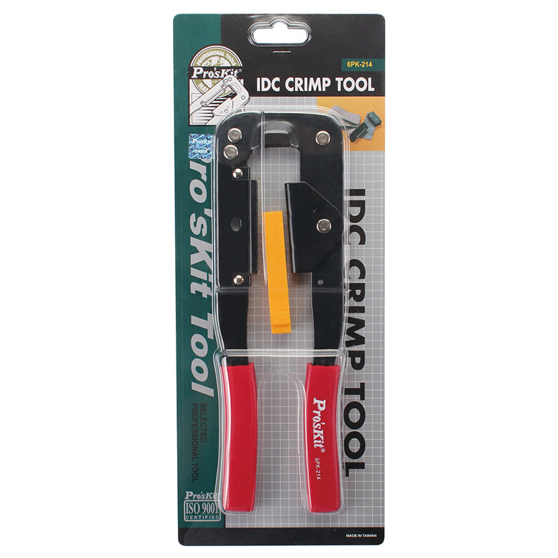 Taiwan Baogong 6PK-214 computer cable pliers 8~64pin crimping pliers tight wire pliers binding wire pliers