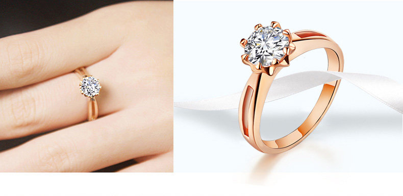 Bague Femme IAMPXIN   en Zircone synthetique strass - Ref 3088833 Image 17