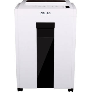 Deli 9954 paper shredder 7.3KG (white) 5-level confidentiality 16L single-button operation nitride steel knife 2*6mm