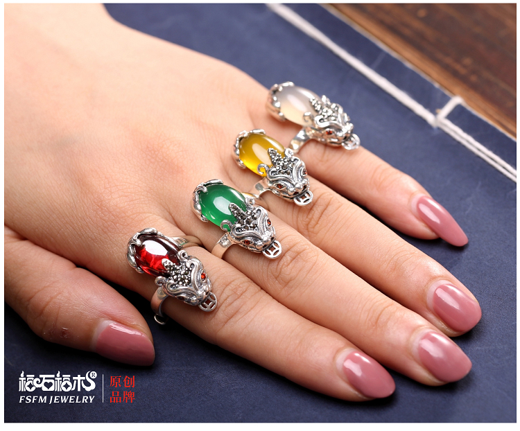 Bague Femme      en Argenterie - Ref 3089583 Image 6