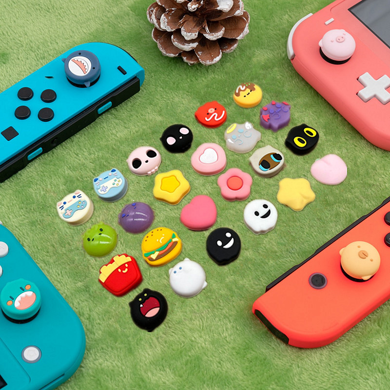 Highly wanted Nintendo Switch rocker cap oled handle button Lite Cat Paw Silicone NS Protective Sleeve Accessories-Taobao