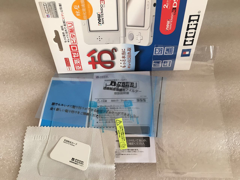 Phim 3DS Kính cường lực MỚI Phim 3DS mới HD Chống trầy xước Gửi phim bên trong - DS / 3DS kết hợp miếng dán 3d máy game