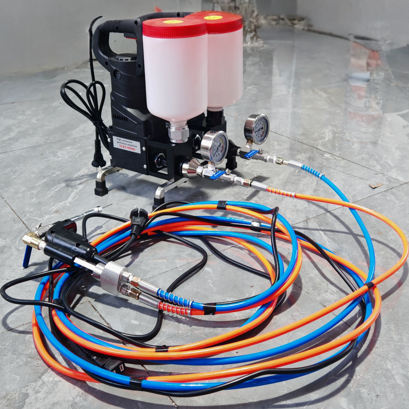 Modified Dual-Material Barrel Tile Hollowing Epoxy Resin Grouting Machine Modified Dual-Material Barrel Tile Hollowing Epoxy Resin Grouting Machine